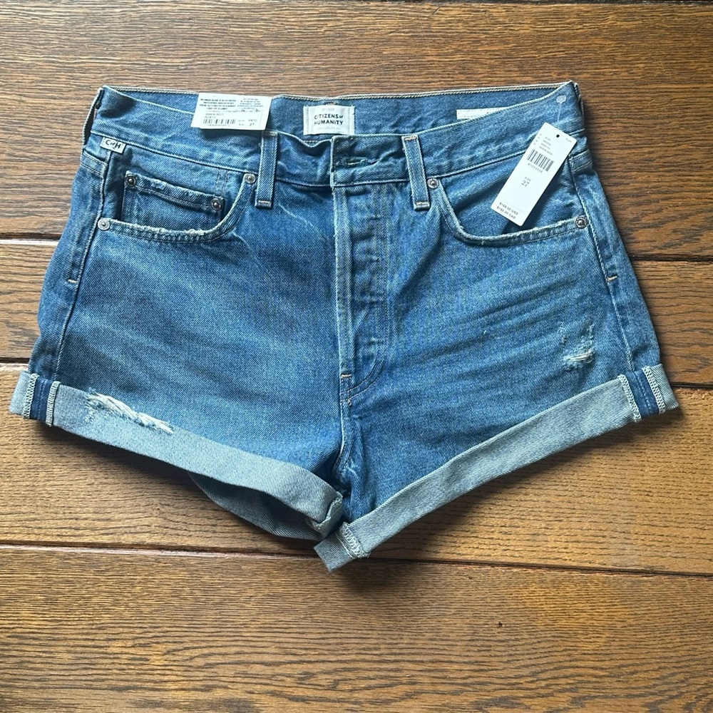 NWT Citizens of Humanity Annabelle Shorts Size 27